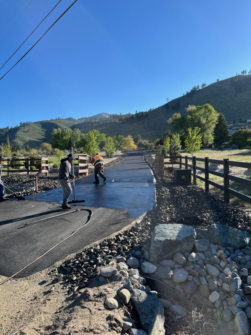 Residental Driveway in progress